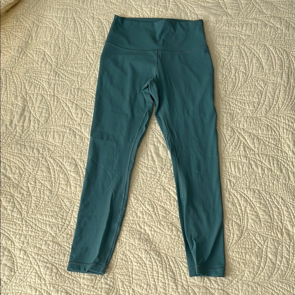 Lululemon light green / blue Leggings